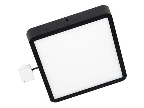 Led-Byt.pl plafon led z czujnikiem ruchu 24W 18W 12W 6W natynkowy barwa biała zimna neutralna ciepła ramka oprawa czarna 4.jpg