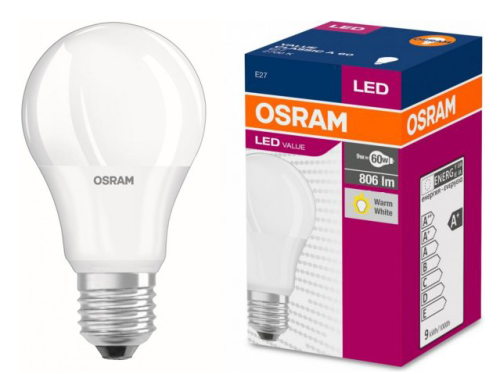 Led-Byt.pl Żarówka LED A60 E27 8,5W 60W 806lm OSRAM 2700K.png