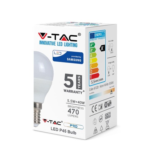 Led-Byt.pl żarówka e14 led 230V 5,5W 470lm 6400K zimna CW Samsung 5 lat gwarancji kulka 2.jpg