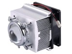 Radiator aktywny z soczewką do diod 20-100W KPL