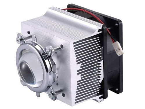 Led-Byt.pl radiator aluminiowy miedziany aktywny do diod 20W 30W 50W 100W 200W kolimator soczewka wentylator grill osłona zasilacz growbox (6).JPG