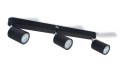 Led-Byt.pl Lampa Kinkiet oprawa GU10 ścienno-sufitowa potrójna czarna (3).JPG