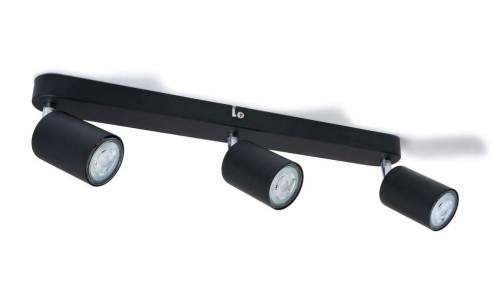 Led-Byt.pl Lampa Kinkiet oprawa GU10 ścienno-sufitowa potrójna czarna (3).JPG