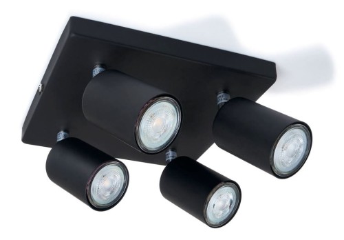 Led-Byt.pl Lampa Kinkiet oprawa GU10 scienno-sufitowa poczwórna czarna (1).JPG