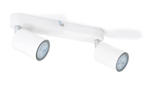 Led-Byt.pl Lampa Kinkiet oprawa GU10 ścienno-sufitowa podwójna biała (1).JPG