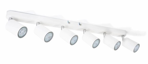 Led-Byt.pl Lampa Kinkiet oprawa GU10 ścienno-sufitowa sześcioramienna biała (1).JPG