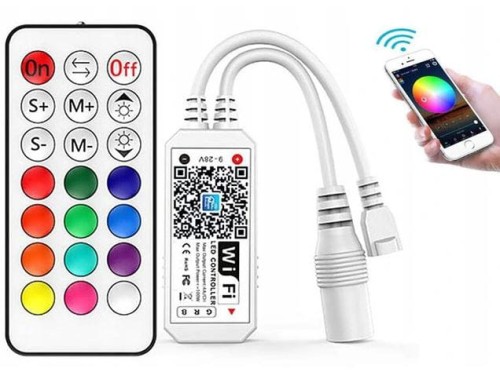 Led-Byt.pl kontroler sterownik pilot rgb tasma led 5-28V 100W.JPG