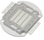 Dioda LED 30W royal blue 450nm niebieska