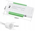 Led-Byt.pl Kontroler schodowy 16 kanałowy 12-24V 240W + 2 czujniki PIR LED (1).JPG
