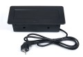 Led-Byt.pl gniazdo wpuszczane w blat power port USB 230V z przewodem czarne 5V 2A (1).JPG