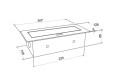 Led-Byt.pl gniazdo wpuszczane w blat power port USB 230V z przewodem czarne 5V 2A (5).JPG