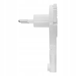 Wtyczka kątowa płaska 250V 16A meblowa