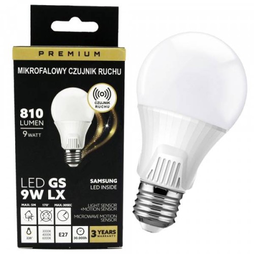 Led-Byt.pl żarówka E27 ciepła WW 3000K z czujnikiem ruchu 4.jpg