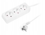 Listwa zasilająca 3 gniazdka przedłużacz 3m.
