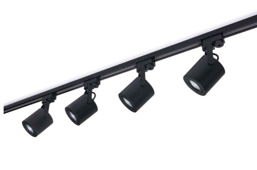 Led-Byt.pl szynoprzewód 150cm 200cm czarny biały lampa gu10 na szynę zestaw 230V (9).JPG