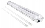 Oprawa hermetyczna z odbłyśnikiem + 2x świetlówka T8 LED 120cm