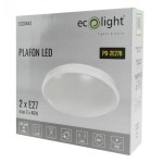 Plafon LED 24V AC/DC 20W 4000K natynkowy okrągły biały