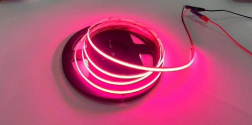 Led-Byt.pl taśma led COB neon 12V RÓŻOWA PINK 45W 9W 2400 480 led 5 lat gwarancji 8mm.jpg