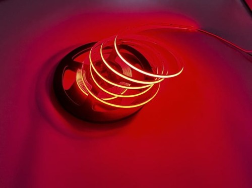 Led-Byt.pl taśma led COB neon 12V CZERWONA RED 45W 9W 2400 480 led 5 lat gwarancji 8mm.jpg