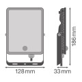 Led-Byt.pl Naświetlacz LED 30W 3000K 2550lm IP65 Czarny z Czujnikiem Ruchu LEDVANCE ESSENTIAL SENSOR OSRAM (2).jpg