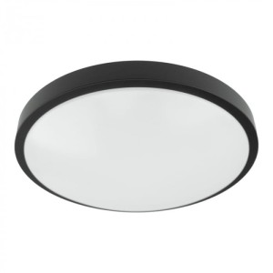Plafon LED z czujnikiem ruchu 24V AC/DC 20W 4000K na klatkę schodową - czarny