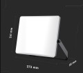 Led-Byt.pl Naświetlacz LED 100W 3w1 CCT mleczny klosz CCT 3000 4000K 6500K 10000lm wymiary.JPG