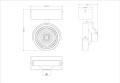 Led-Byt.pl LAMPA WEWNĘTRZNA (SPOT) ZUMA LINE GO SL1 SPOT 50484-G9 (black) wymiary.jpg