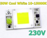 Dioda LED 50W 230V BRIDGELUX COOL WHITE 10000K biała zimna