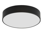 Panel LED natynkowy 24W z mikrofalowym czujnikiem ruchu i zmierzchu czarny 4500K okrągły