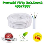 Przewód YDYp 3X2,5mm2 100mb