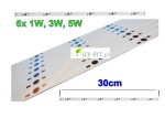 Podstawa PCB 6W 30cm 1W 3W 5W dioda