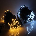 Lampki choinkowe 100 LED 7m. BIAŁE ZIMNE