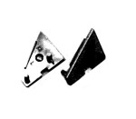 Zaślepka CORNER CZARNA kpl 2szt.