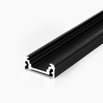 Profil aluminiowy SURFACE anodowany CZARNY 200cm