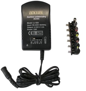 Zasilacz impulsowy regulowany 3-12V 1,2A