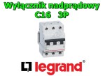 Bezpiecznik / Wyłącznik nadprądowy 3P C16