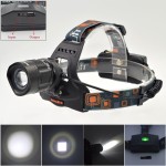 Latarka czołowa BORUIT 1x CREE XM-L2 U2 ZESTAW